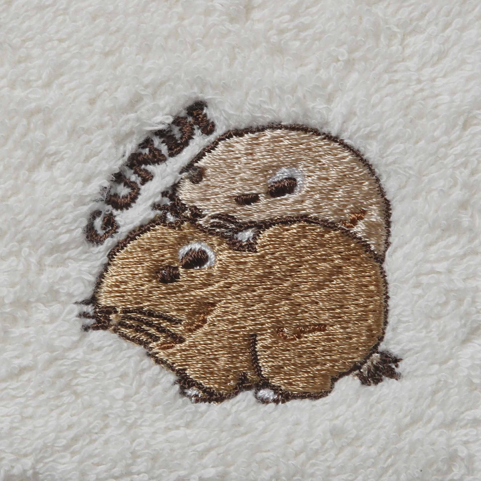 オリジナル】グンディ刺繍タオルハンカチ | 生物園オンラインショップ